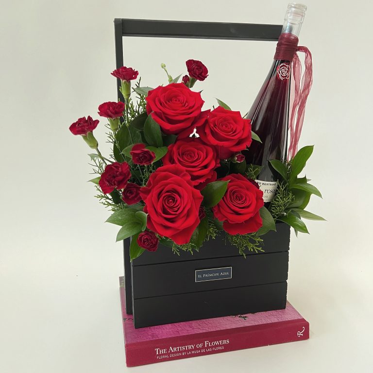 Arreglo rosas rojas