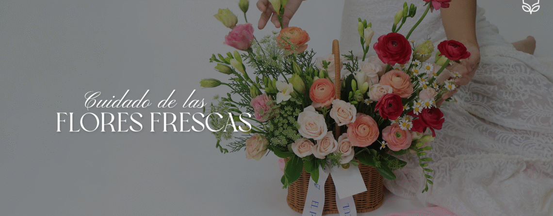 Arreglo de flores naturales frescas, con rosas, lirios y follaje verde, cuidadosamente dispuesto en un florero de cristal. Creación de El Príncipe Azul Panamá.